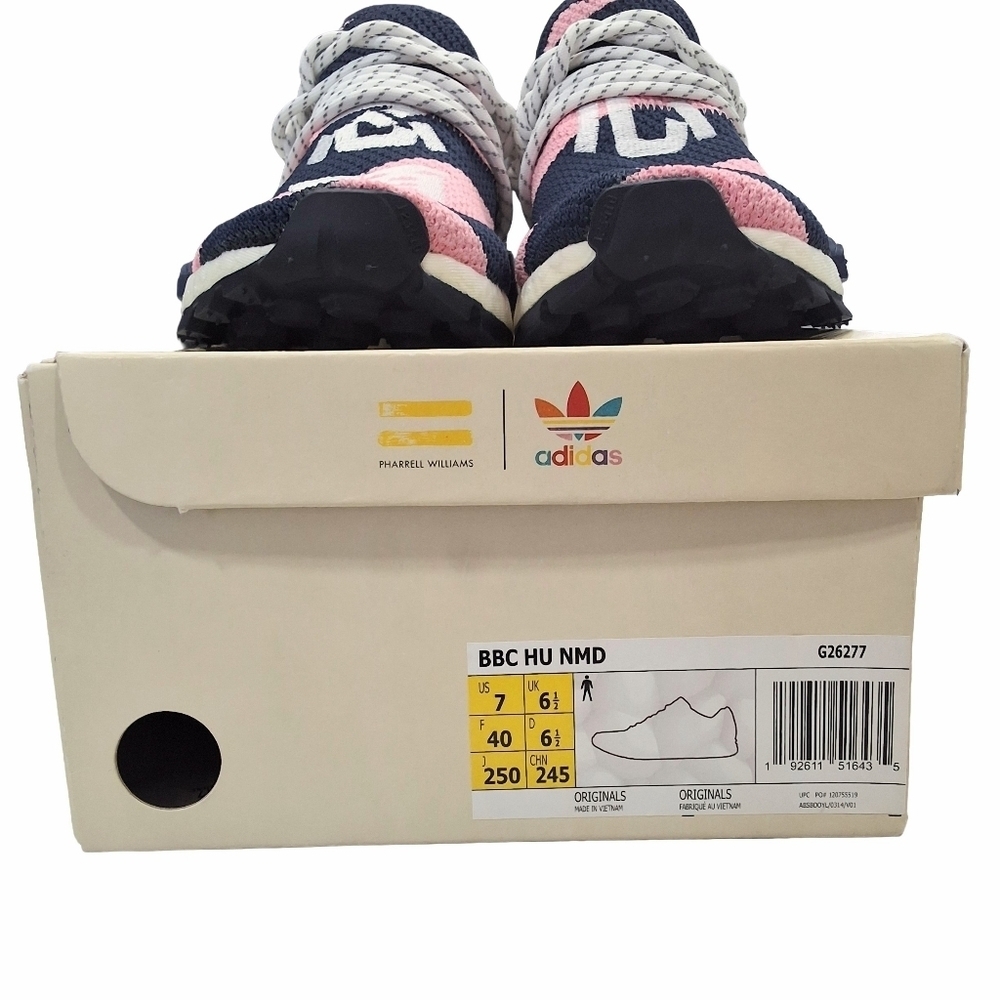 Adidas Pharrell Billionaire Boys Mens NMD Human Race~Heart Mind Trail Sneaker~7 - Picture 3 of 9